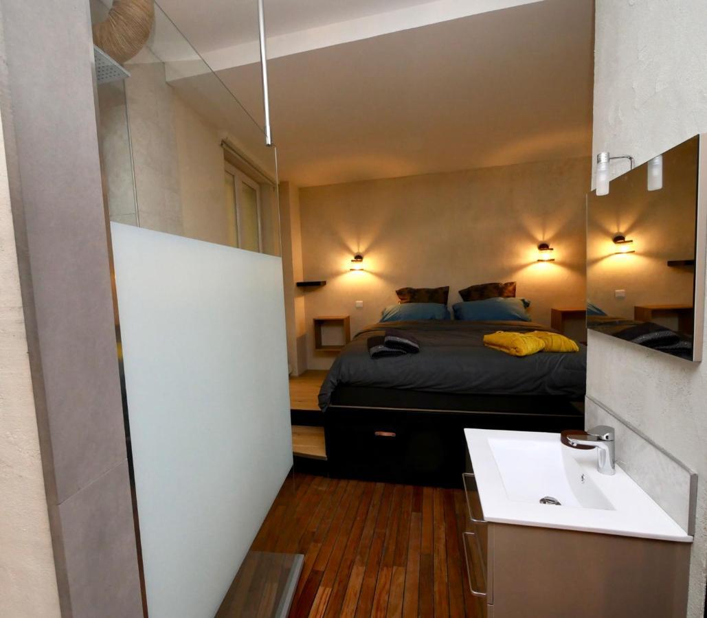 Appartement spa privatif Grenoble At Home Spa Extérieur photo
